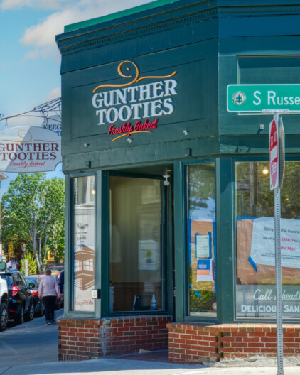 Gunther Tooties Exterior Business Custom Sign Plymouth Mass by Zebra Visuals