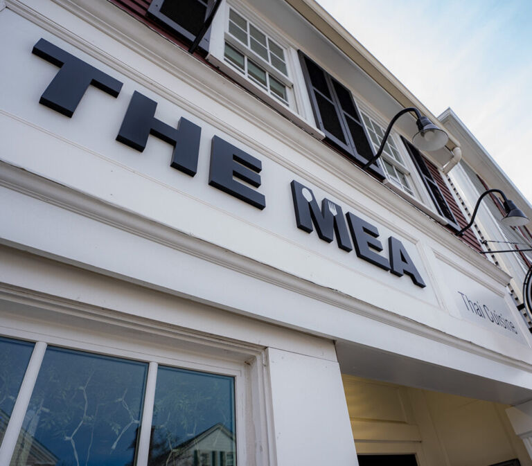 The Mea Custom Signs Dimensional Letters and Blade Sign