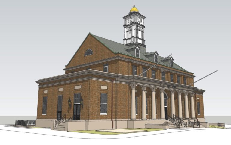 Post Office Building Rendering