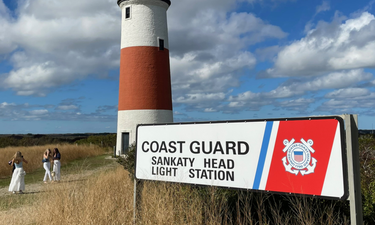 Coast guard sign station sign by zebra visuals plymouth