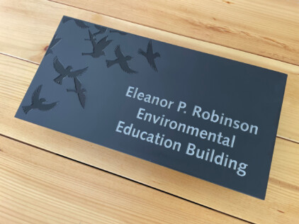 Custom slate plaque