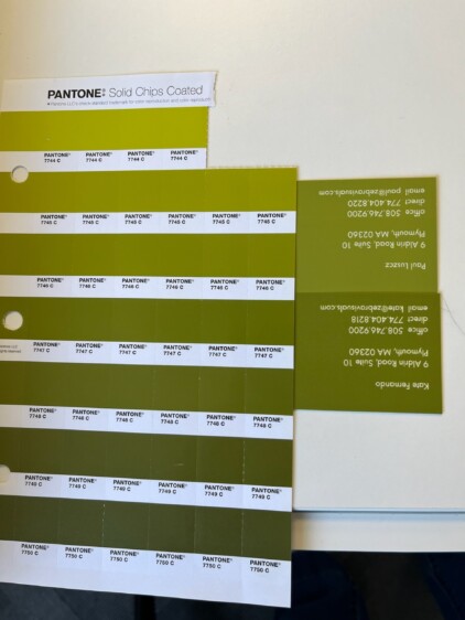 Pantone color matching