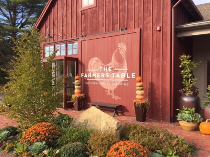 The farmers table finished mural