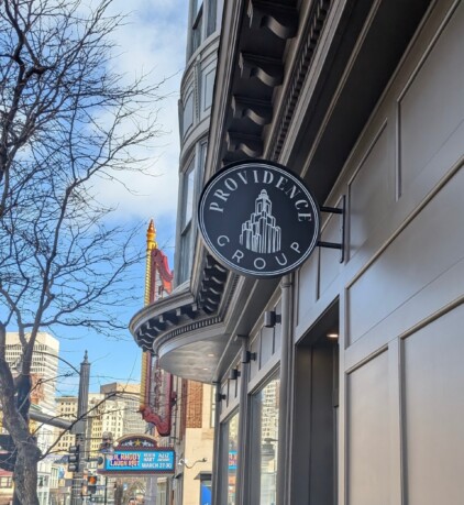 Providence group blade sign