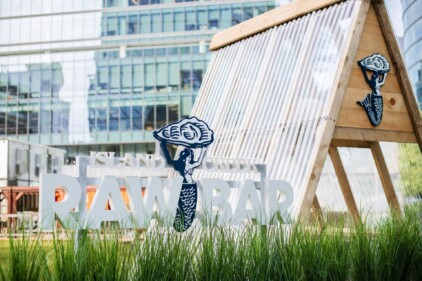 Island creek raw bar boston seaport signs zebra visuals 006