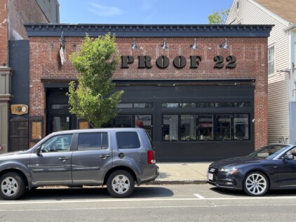 Proof 22 restaurant sign plymouth mass zebra visuals