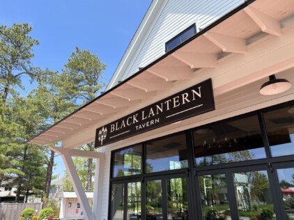 Black Lantern Tavern Custom Restaurant Sign Zebra Visuals