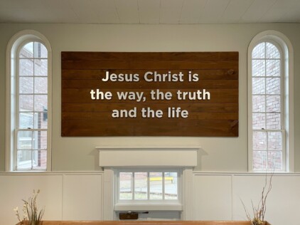 Meeting House Church Interior Middleboro MA