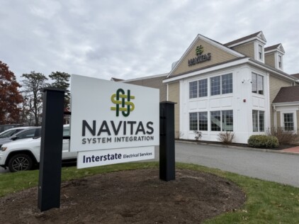 Navitas Systems Street Sign Building Sign Zebra Visuals