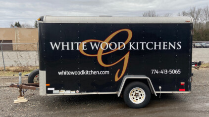 White Wood Kitchens Trailer