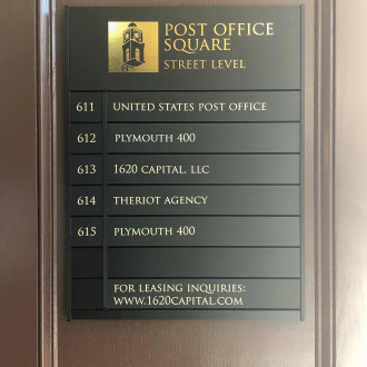 Interior Post Office Square