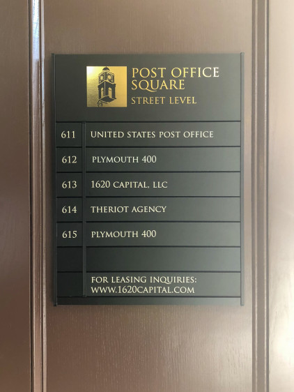 Interior Post Office Square