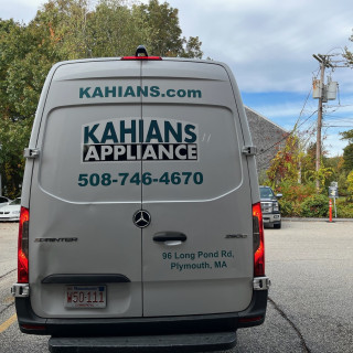 Truck lettering plymouth south shore zebra visuals Kahians Transit