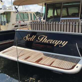 Boat lettering boat graphics gold leaf plymouth mass